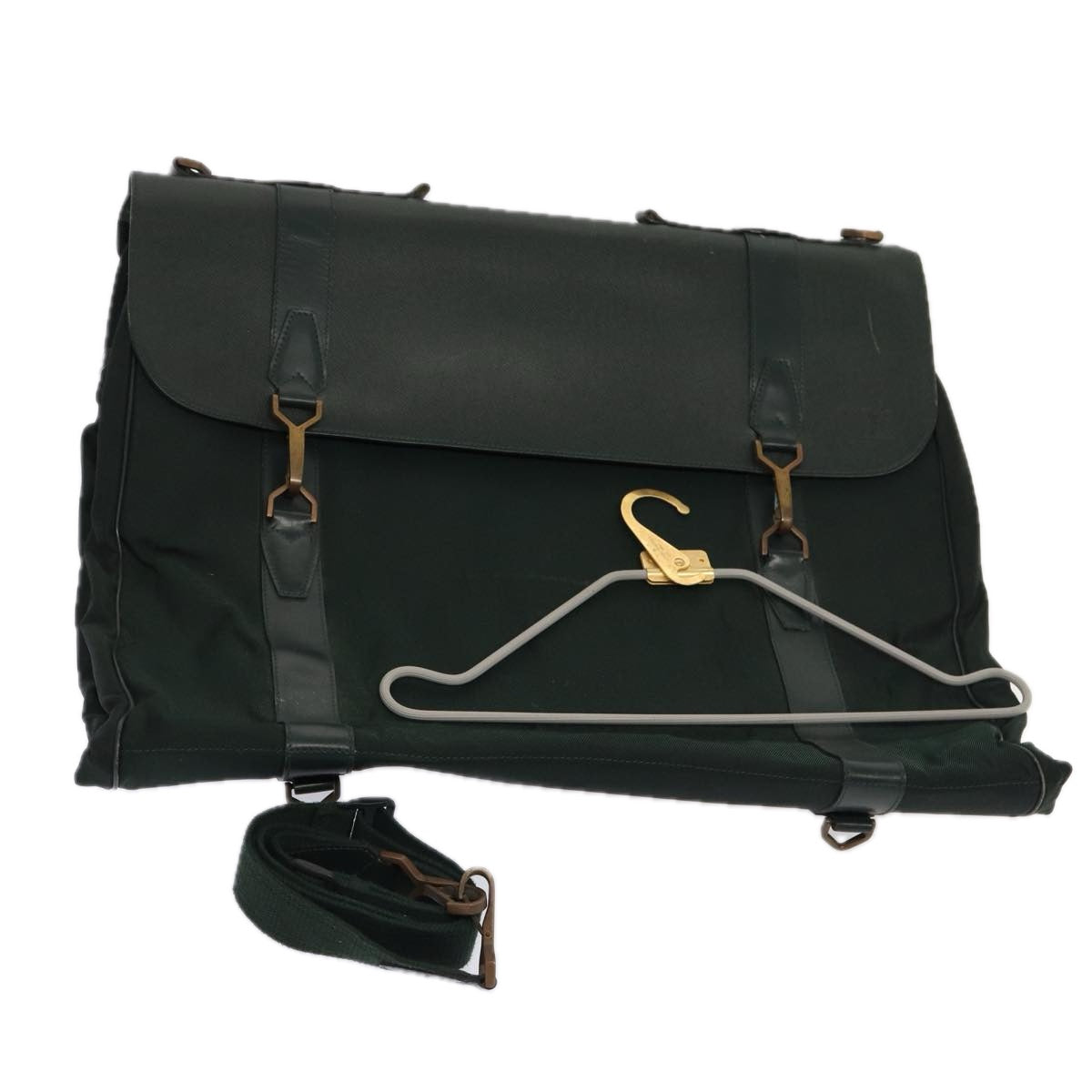 LOUIS VUITTON Taiga Portable Gibbechère Garment Cover Epicea M30694 bs15538