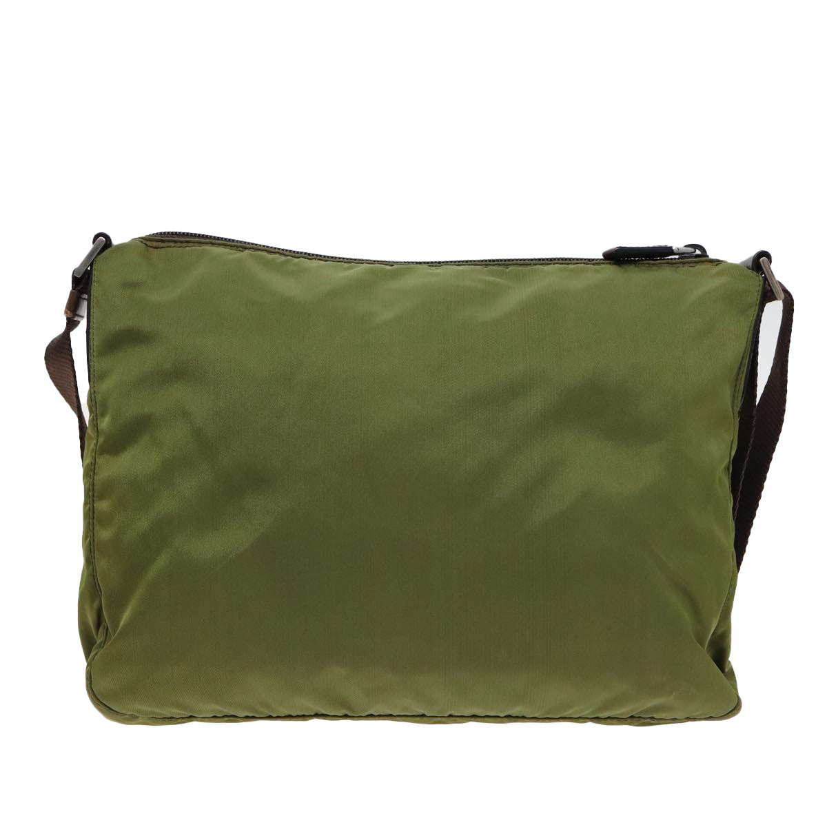 PRADA Shoulder Bag Nylon Khaki  bs15592