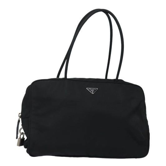 PRADA Hand Bag Nylon Black  bs15594