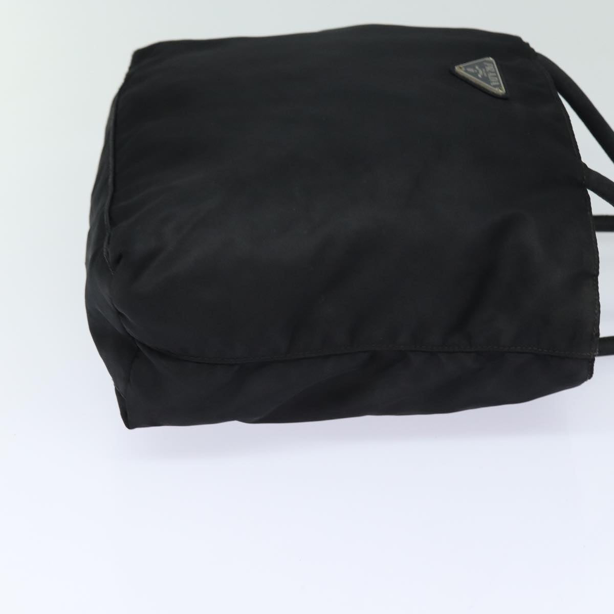 PRADA Hand Bag Nylon Black  bs15595
