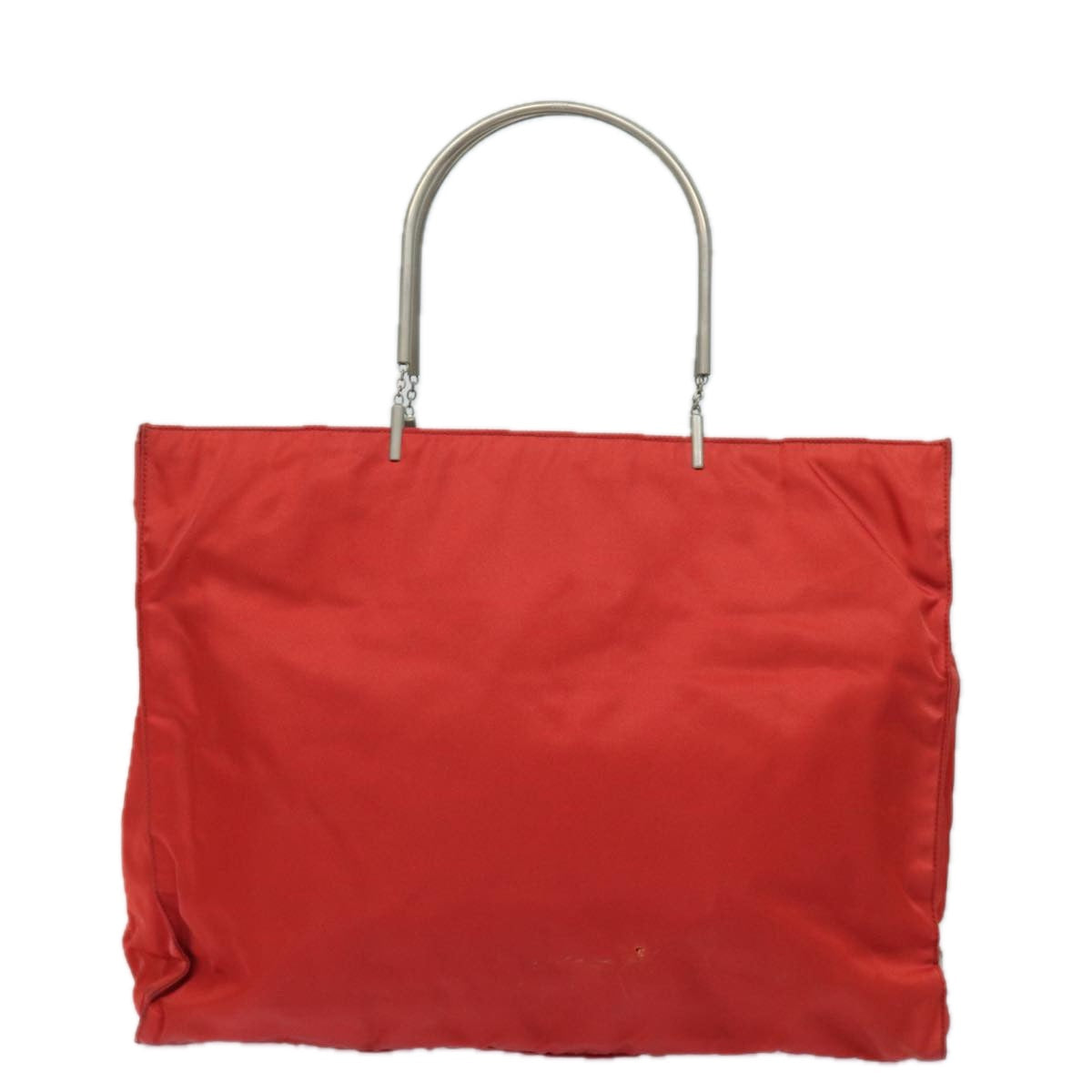 PRADA Hand Bag Nylon Red  bs15597