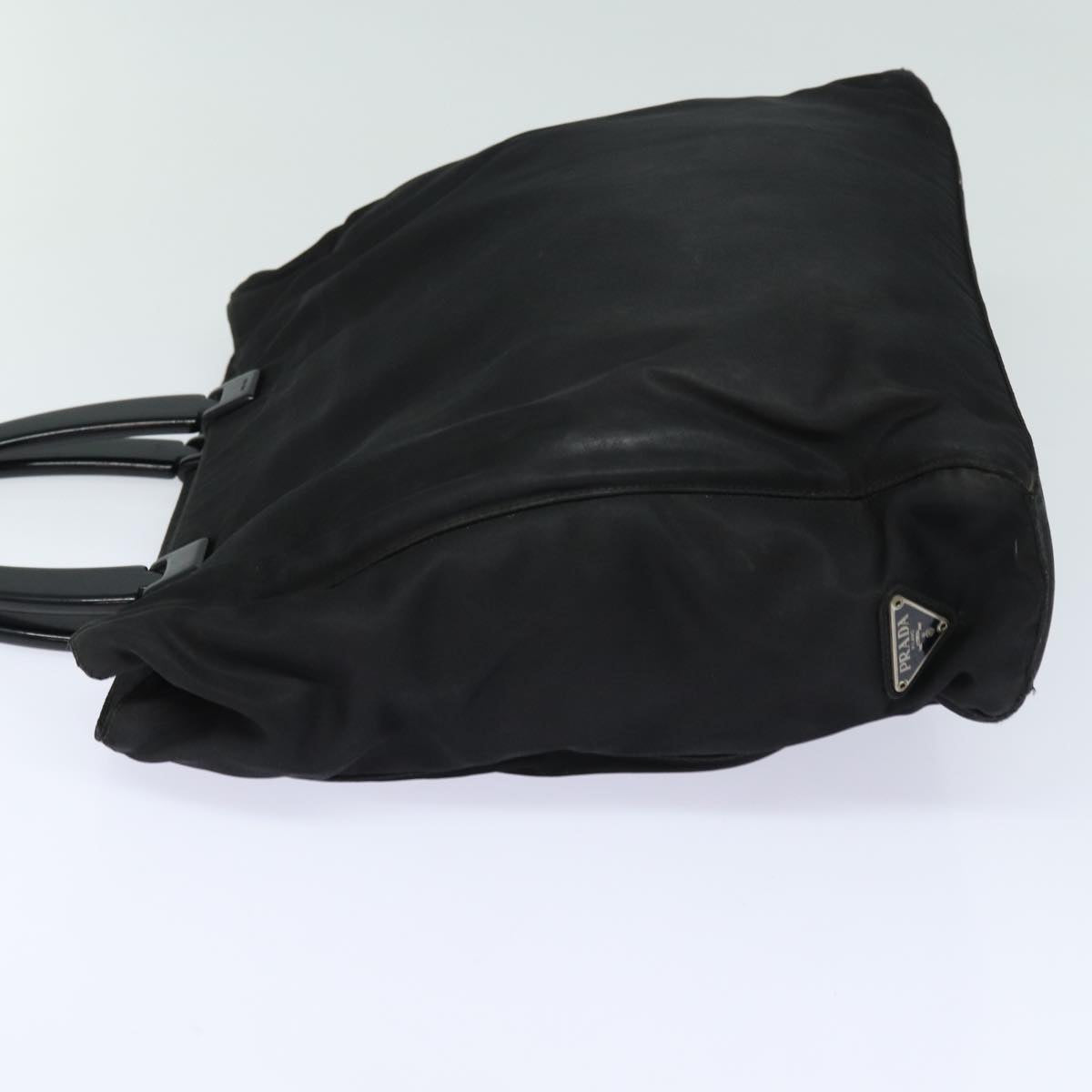 PRADA Hand Bag Nylon Black  bs15599