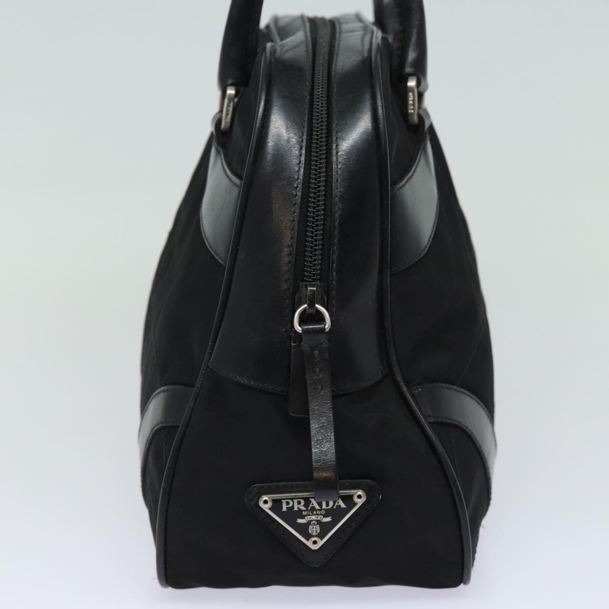 PRADA Hand Bag Nylon Black  bs15600