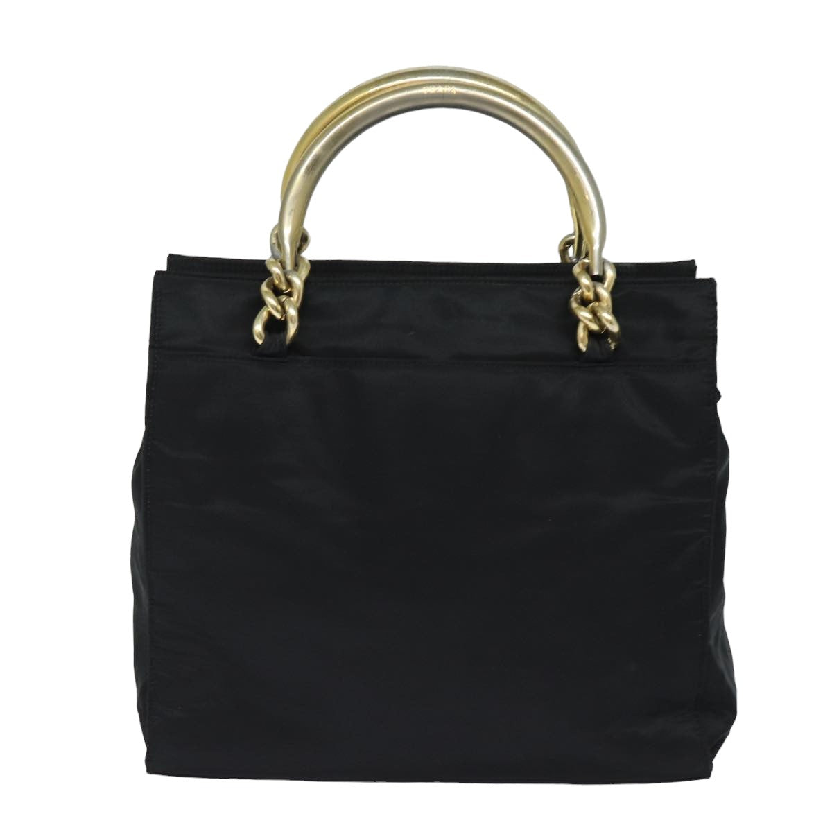 PRADA Hand Bag Nylon Black  bs15602