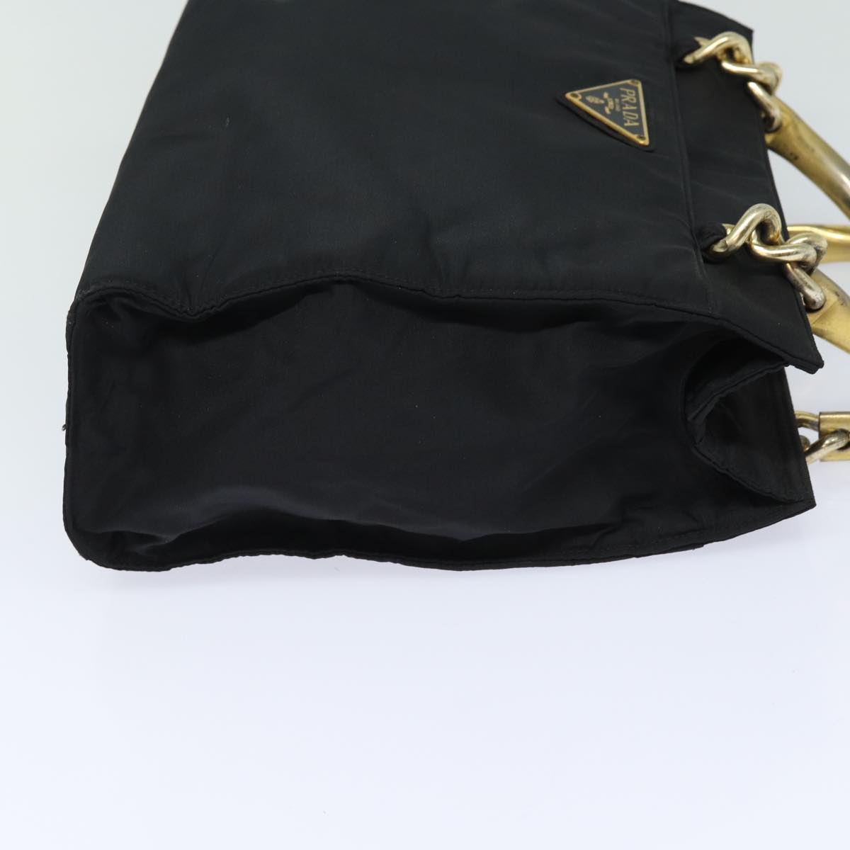 PRADA Hand Bag Nylon Black  bs15602