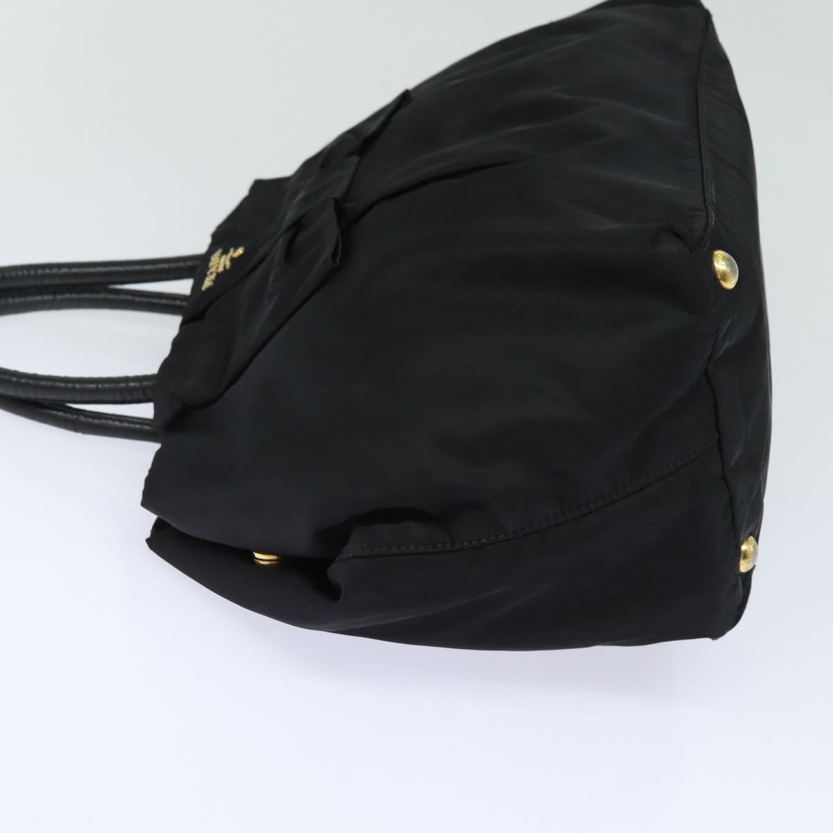 PRADA Hand Bag Nylon Black  bs15603