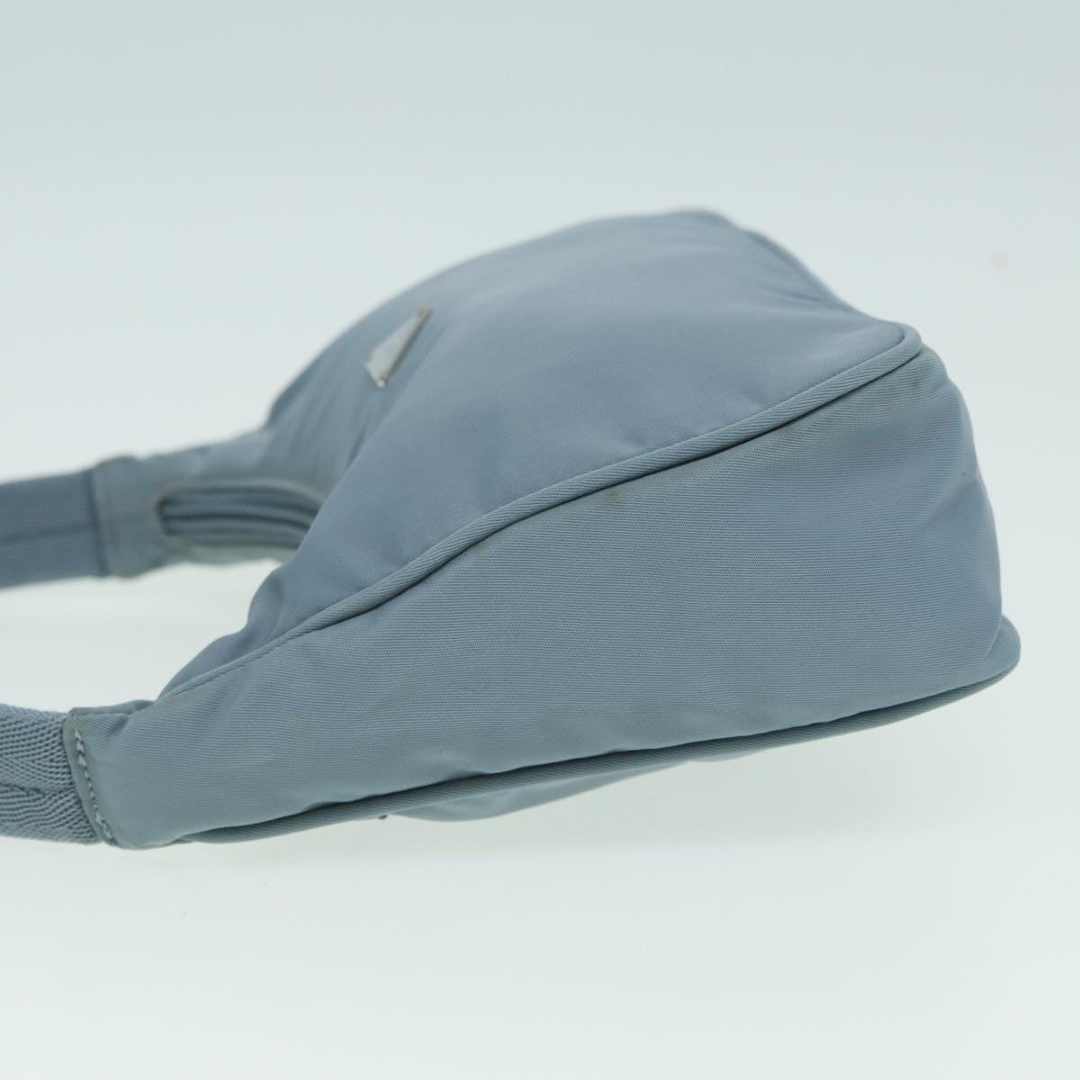 PRADA Hand Bag Nylon Light Blue  bs15817
