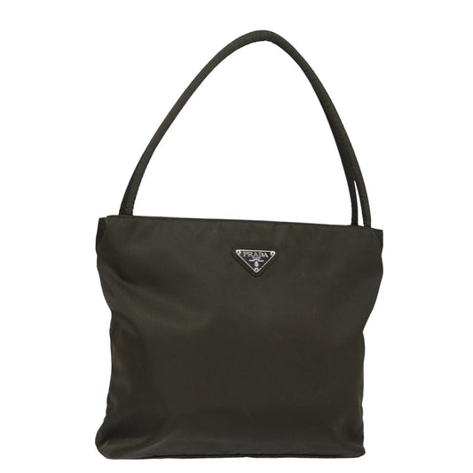 PRADA Shoulder Bag Nylon Khaki  bs15829