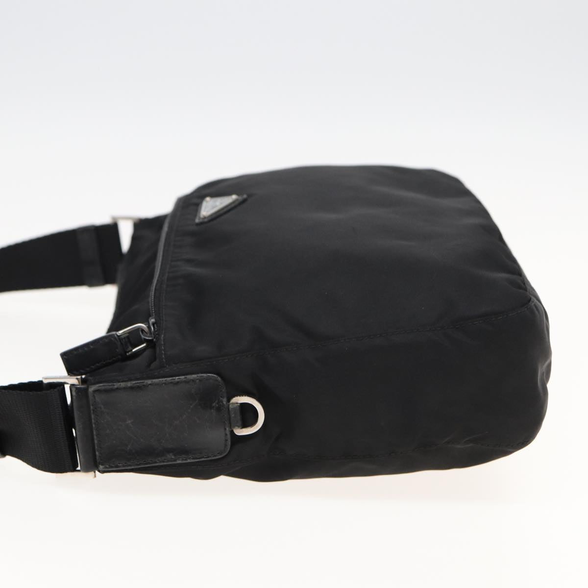 PRADA Shoulder Bag Nylon Black  bs15831