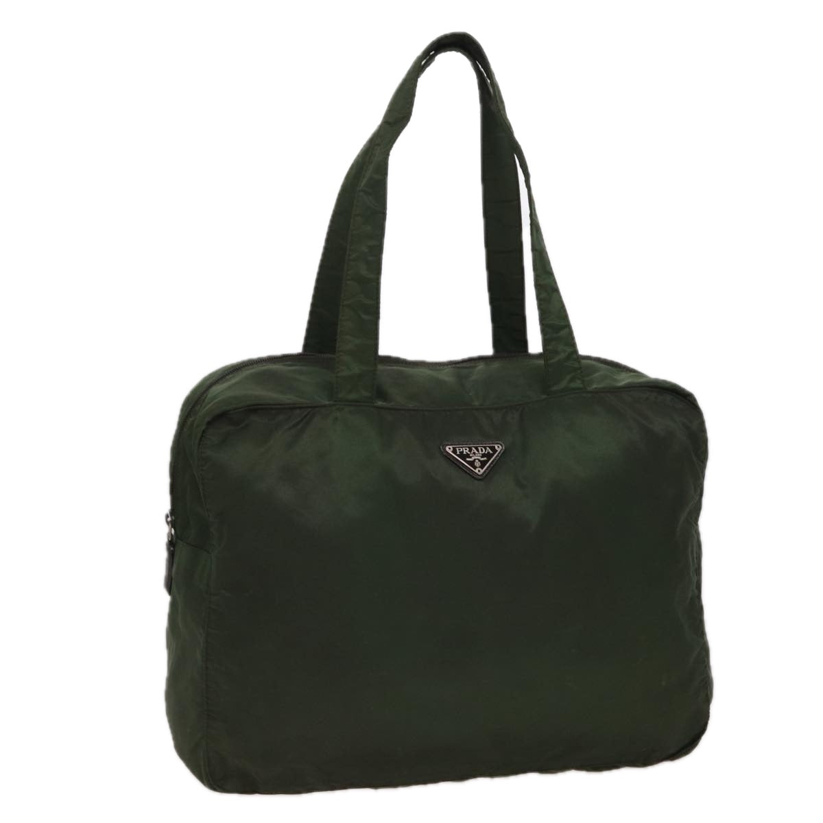 PRADA Tote Bag Nylon Khaki  bs15835