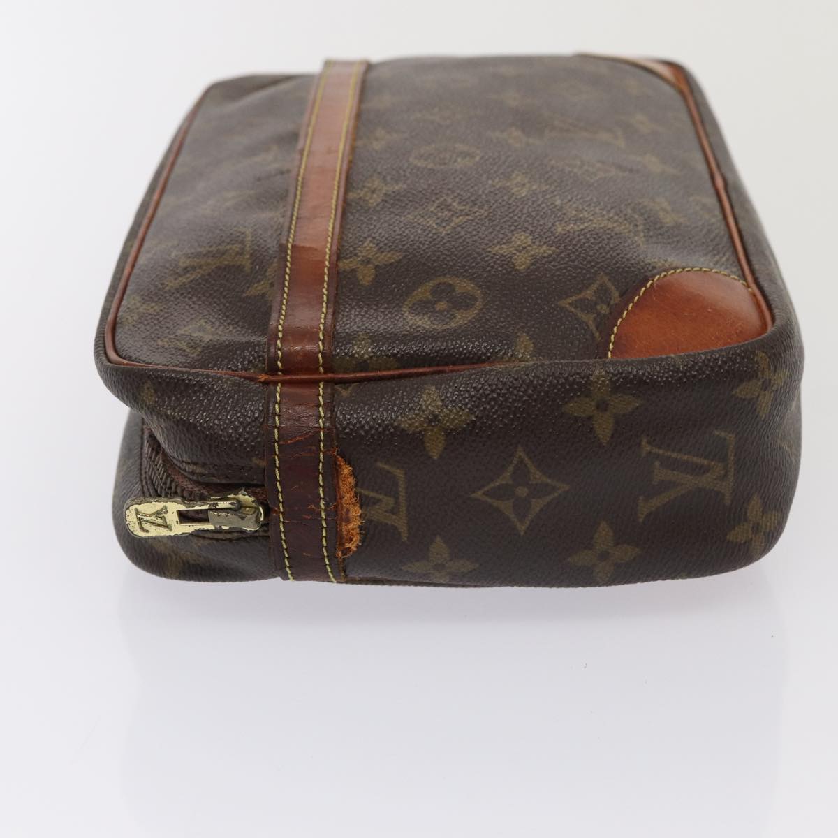 LOUIS VUITTON Monogram Compiegne 28 Clutch Bag M51845 LV bs15907