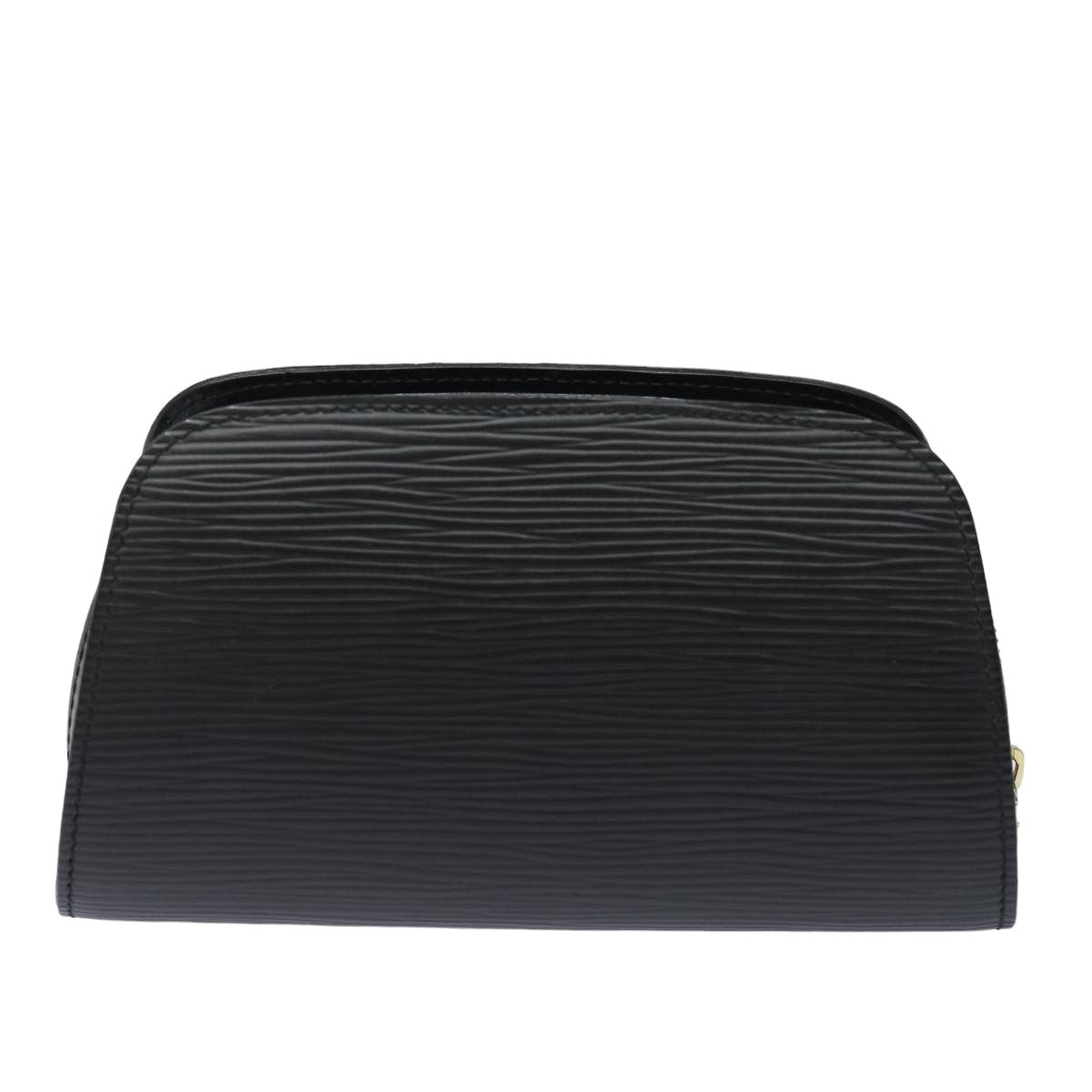 LOUIS VUITTON Epi Dauphine PM Pouch Black M48442 LV bs15910