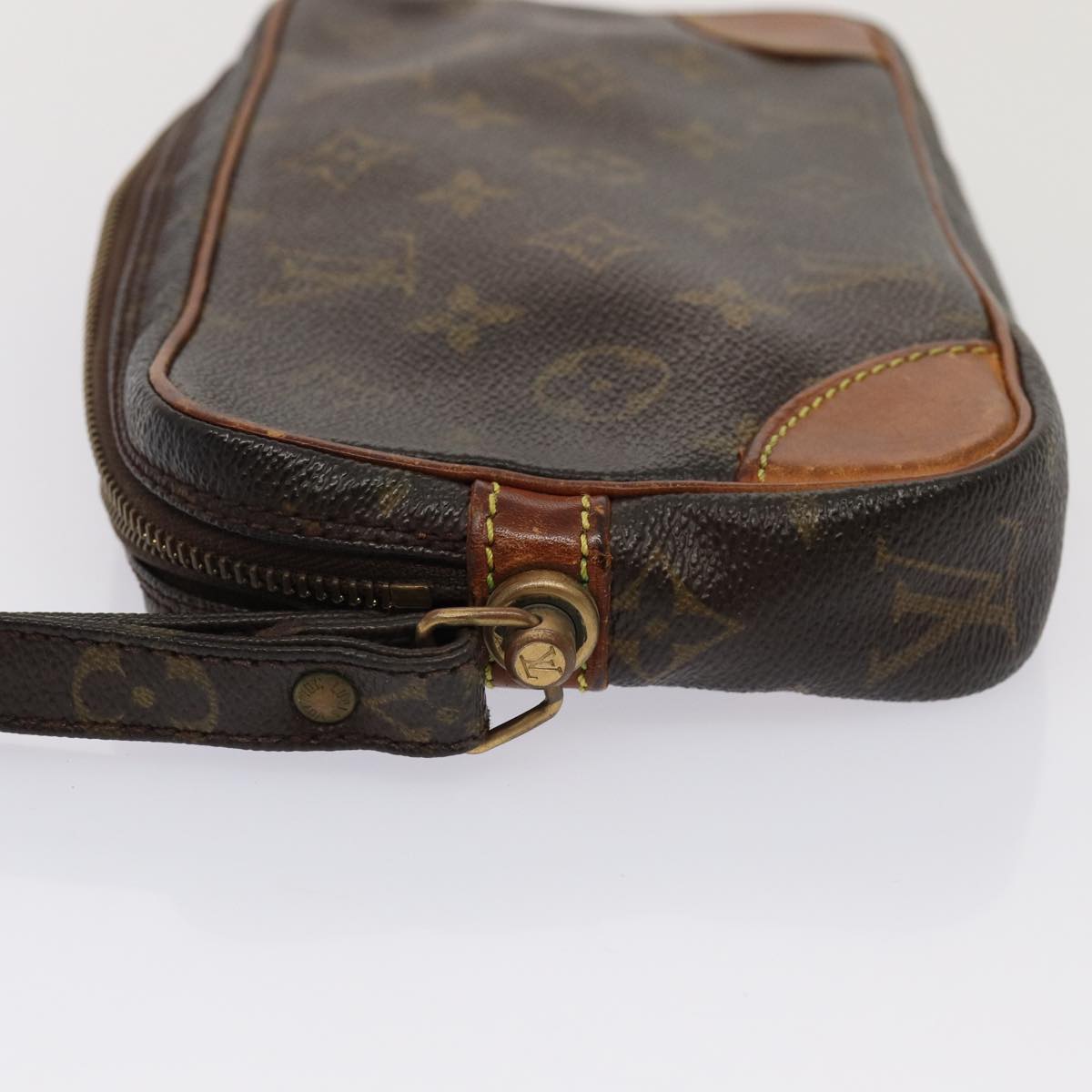 LOUIS VUITTON Monogram Marly Dragonne PM Clutch Bag M51827 LV bs15946
