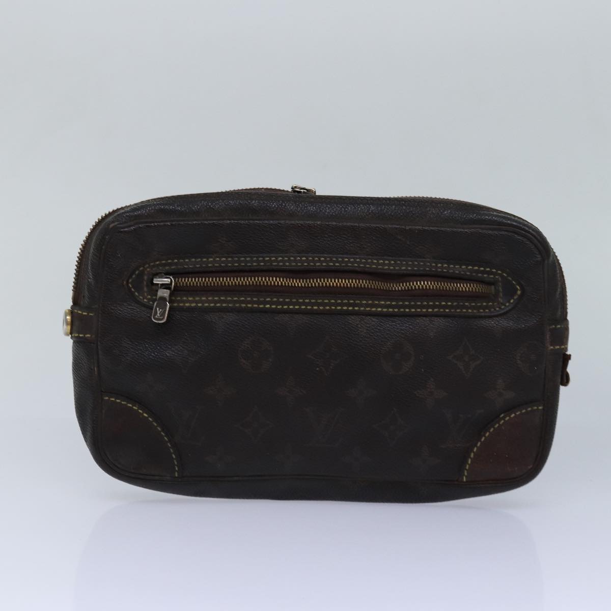 LOUIS VUITTON Monogram Clutch Bag 3Set LV bs15947