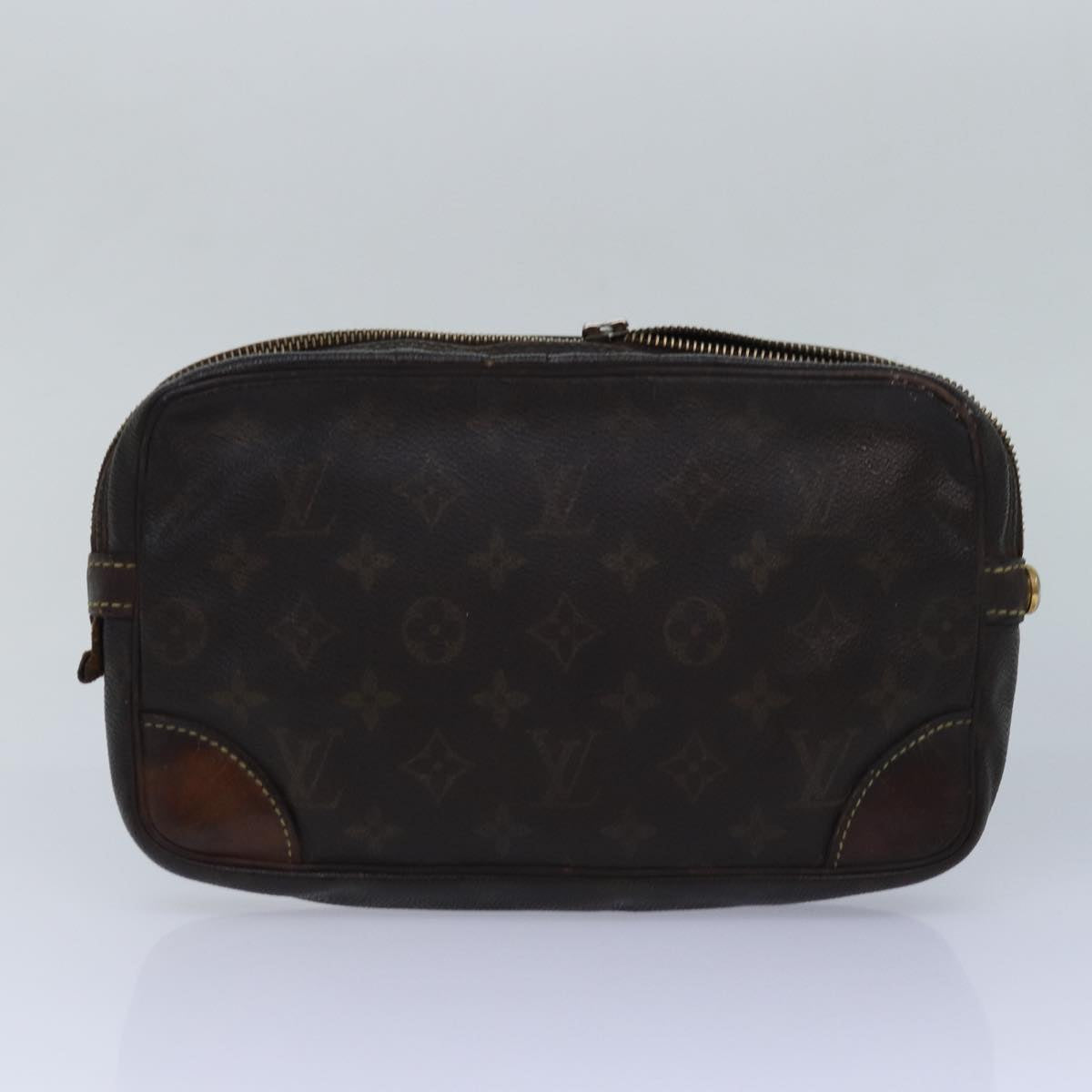 LOUIS VUITTON Monogram Clutch Bag 3Set LV bs15947