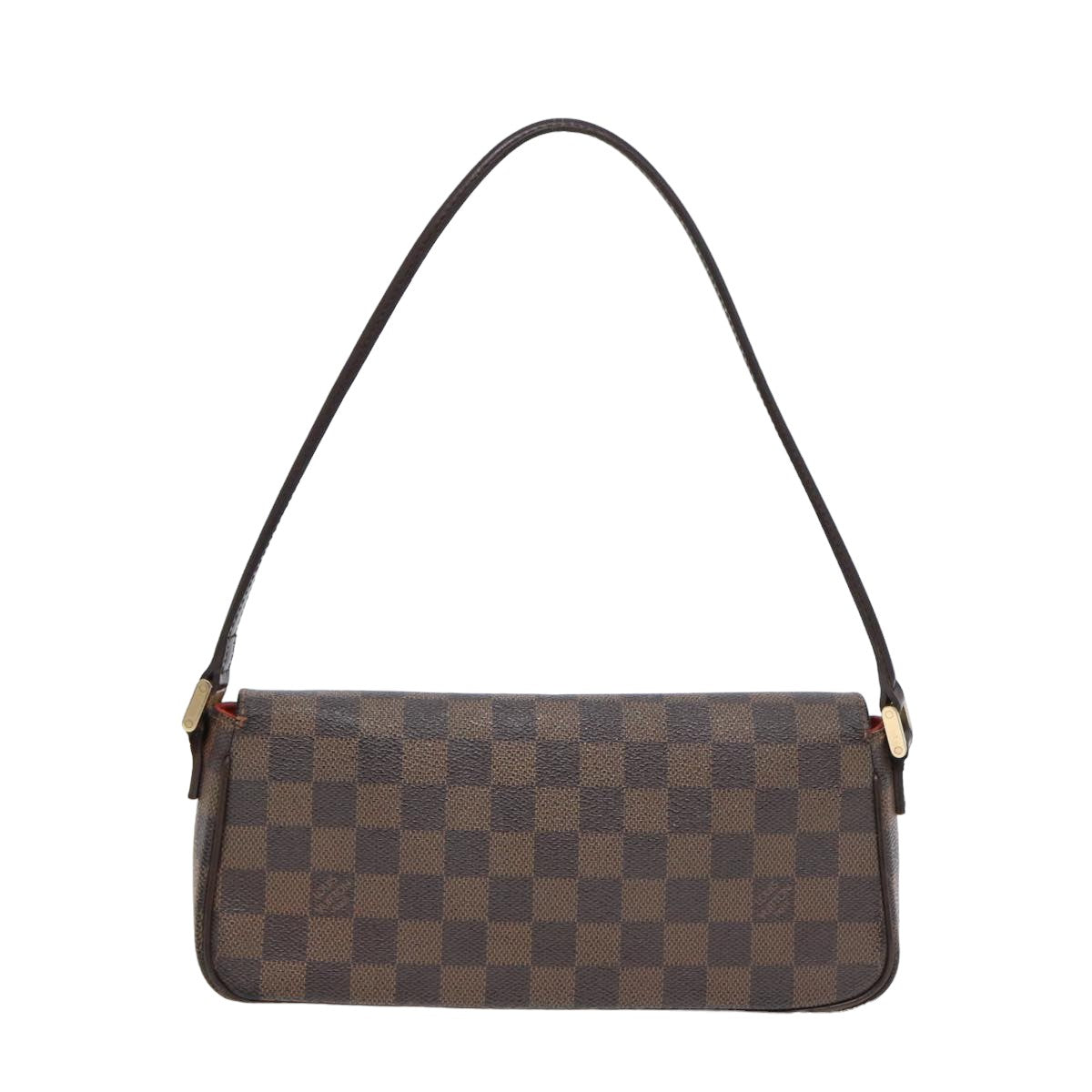 LOUIS VUITTON Damier Ebene Recoleta Shoulder Bag N51299 LV bs15976