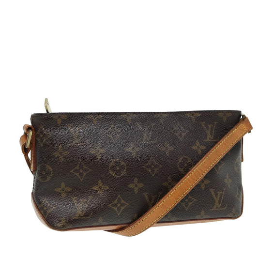 LOUIS VUITTON Monogram Trotteur Shoulder Bag M51240 LV bs15983