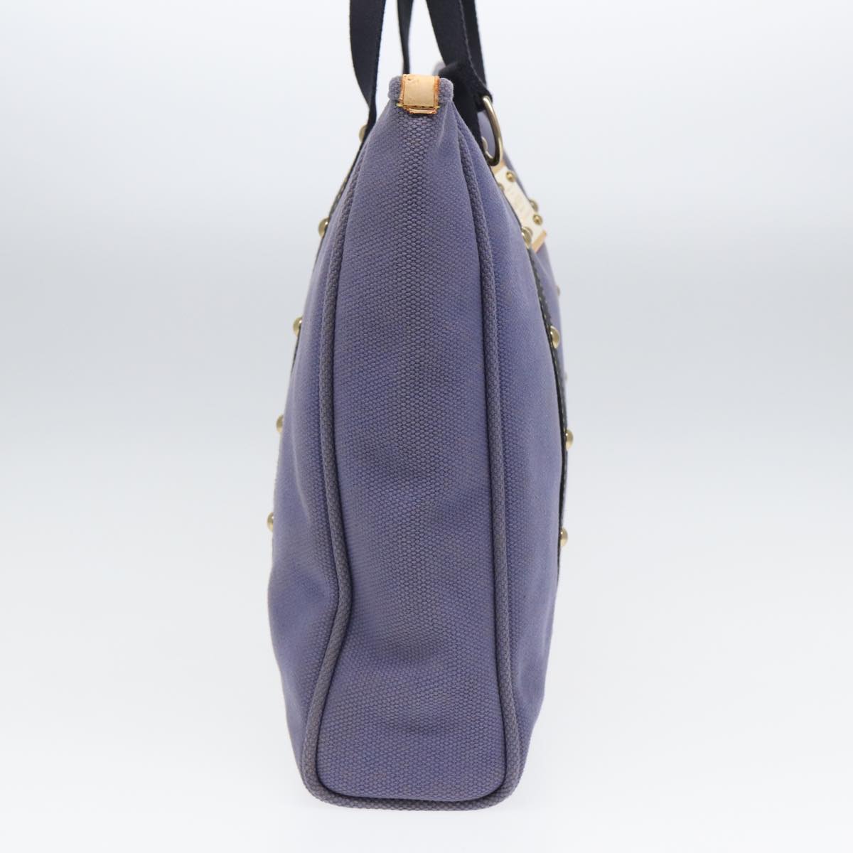 LOUIS VUITTON Antigua Cabas GM Tote Bag Blue M40083 LV bs15986