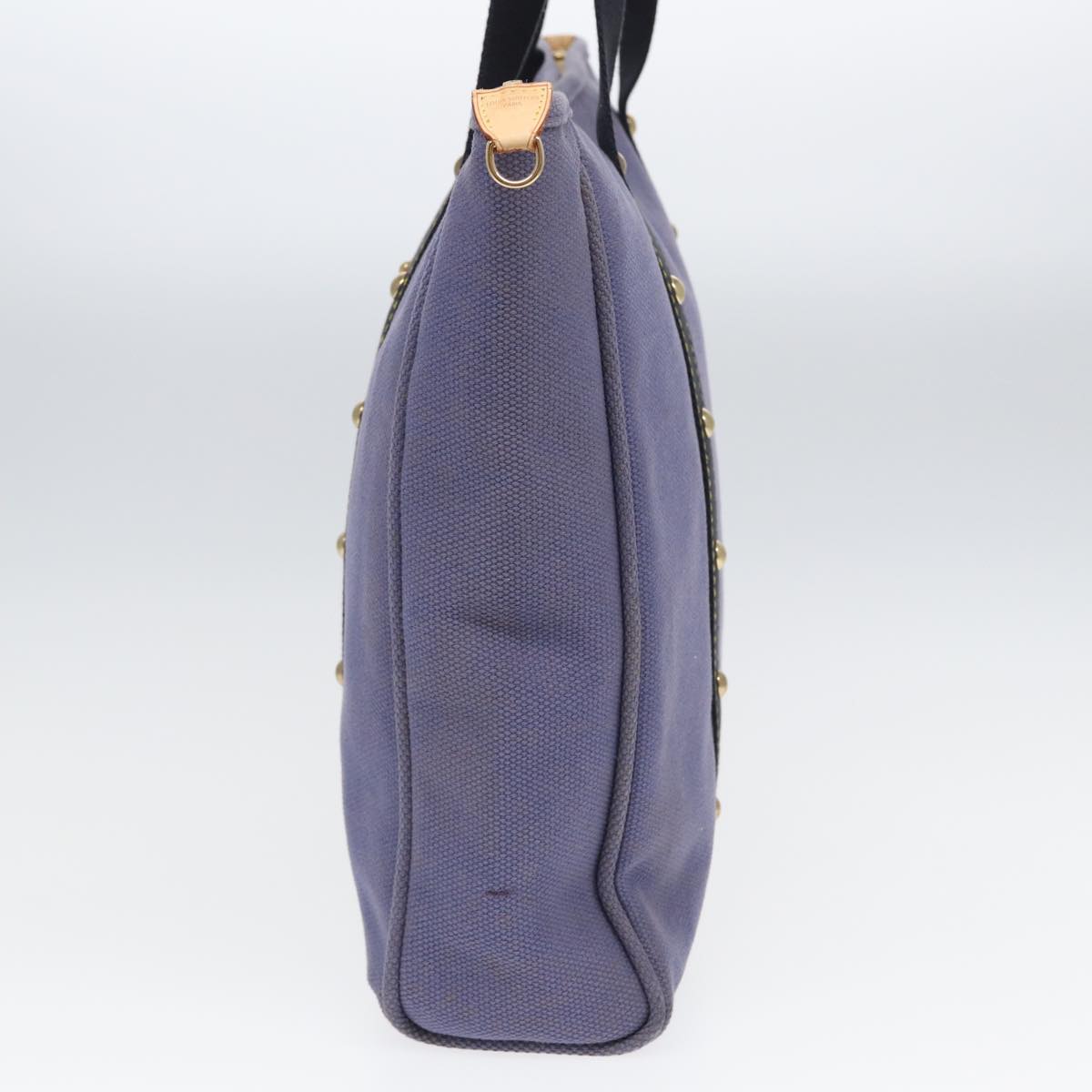 LOUIS VUITTON Antigua Cabas GM Tote Bag Blue M40083 LV bs15986