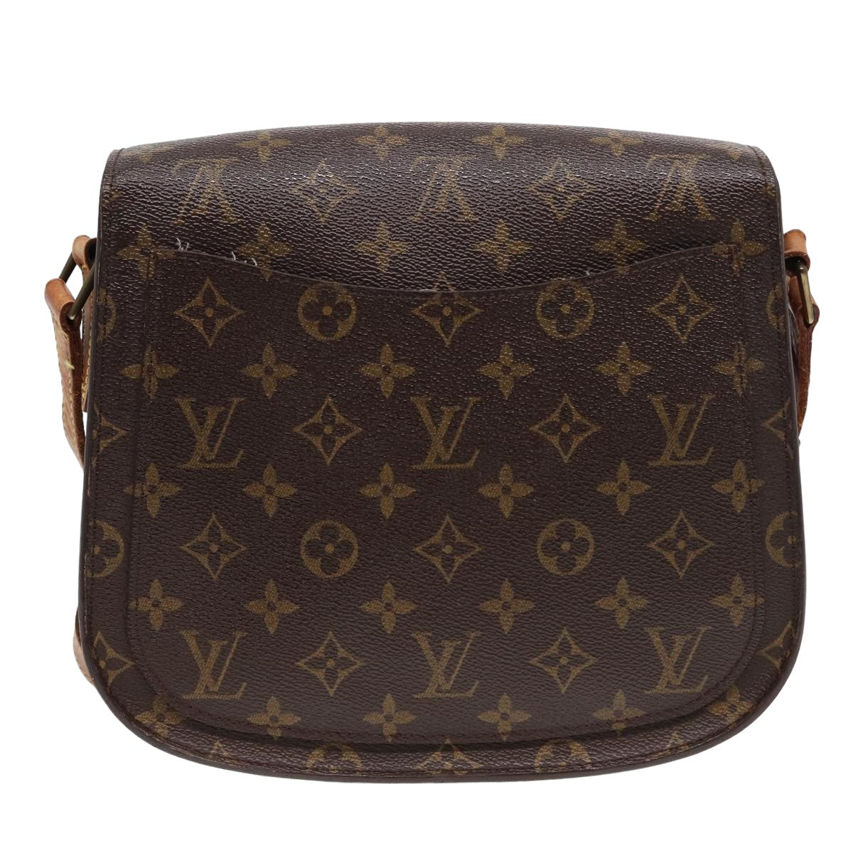 LOUIS VUITTON Monogram Saint Cloud GM Shoulder Bag M51242 LV bs15992