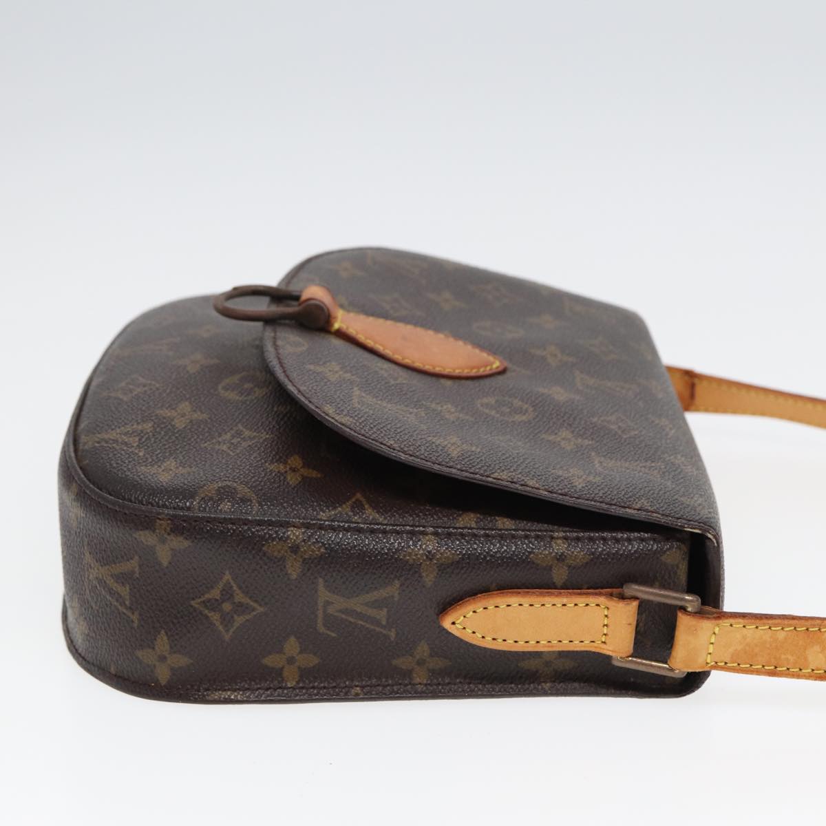 LOUIS VUITTON Monogram Saint Cloud GM Shoulder Bag M51242 LV bs15993