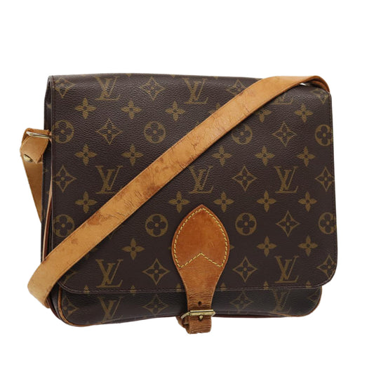 LOUIS VUITTON Monogram Cartouchiere GM Shoulder Bag M51252 LV bs16121