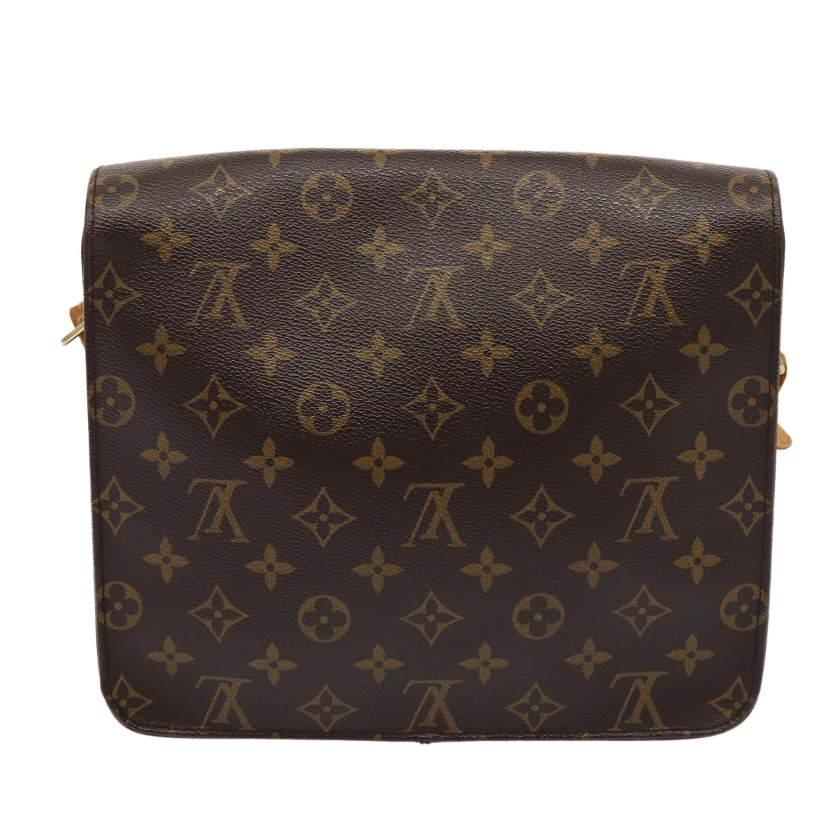 LOUIS VUITTON Monogram Cartouchiere GM Shoulder Bag M51252 LV bs16121