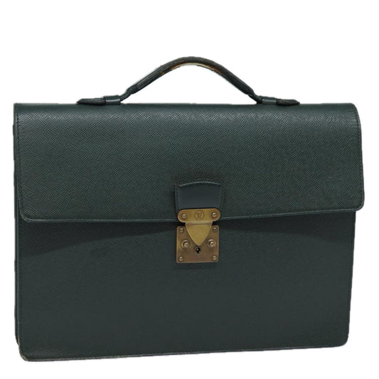 LOUIS VUITTON Taiga Serviette Kourad Business Bag Epicea M30074 LV bs16133