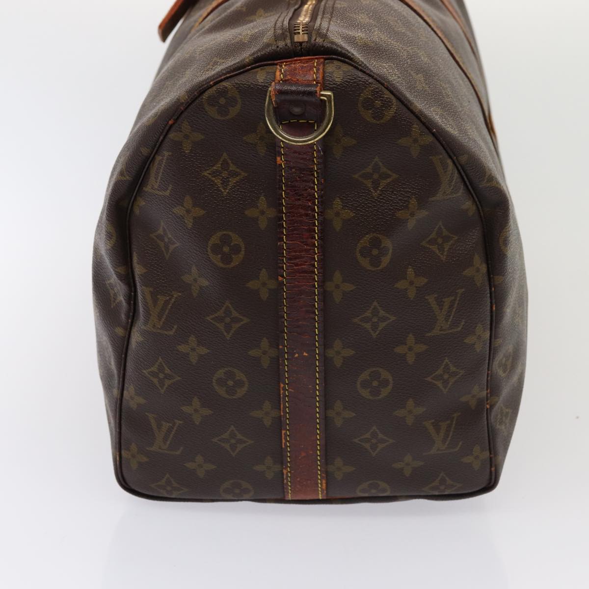 LOUIS VUITTON Monogram Keepall Bandouliere 50 Boston Bag M41416 LV bs16137