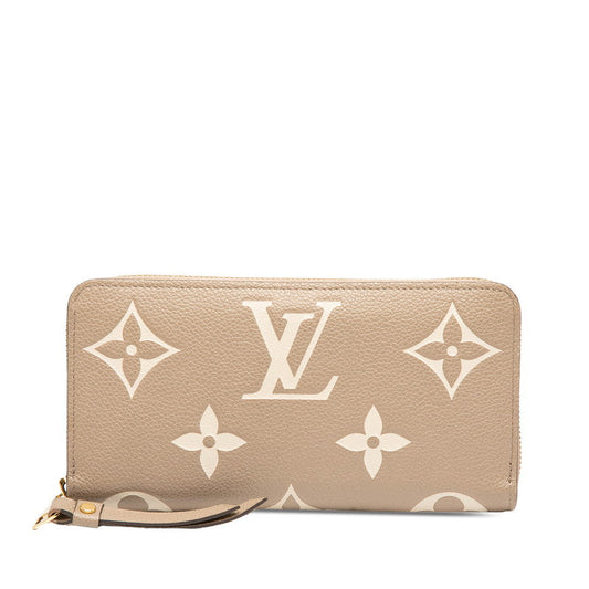 Louis Vuitton Zippy Wallet Monogram Empreinte Long Wallet