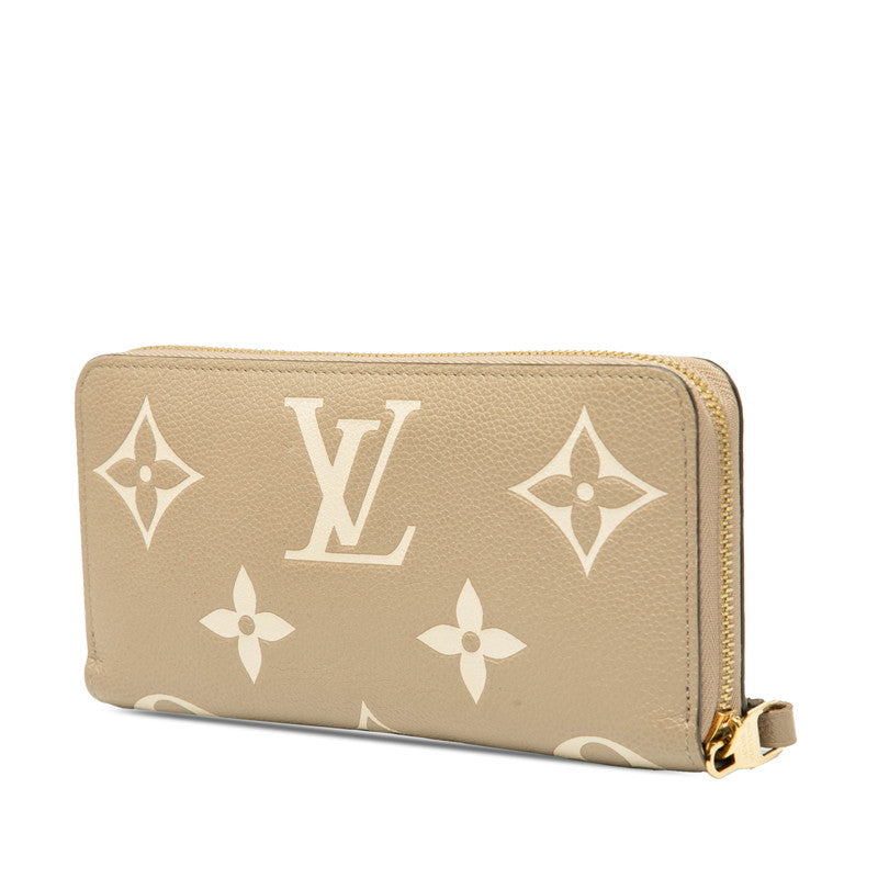 Louis Vuitton Zippy Wallet Monogram Empreinte Long Wallet