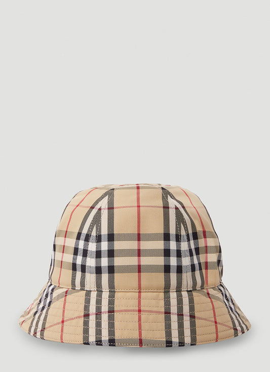Burberry Women Signature Check Bucket Hat