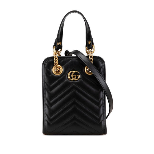 Gucci GG Marmont Leather 2way Bag