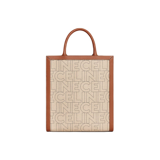 Celine Women's Cabas Small Vertical Tote in Nat/Tan | 192082ERN