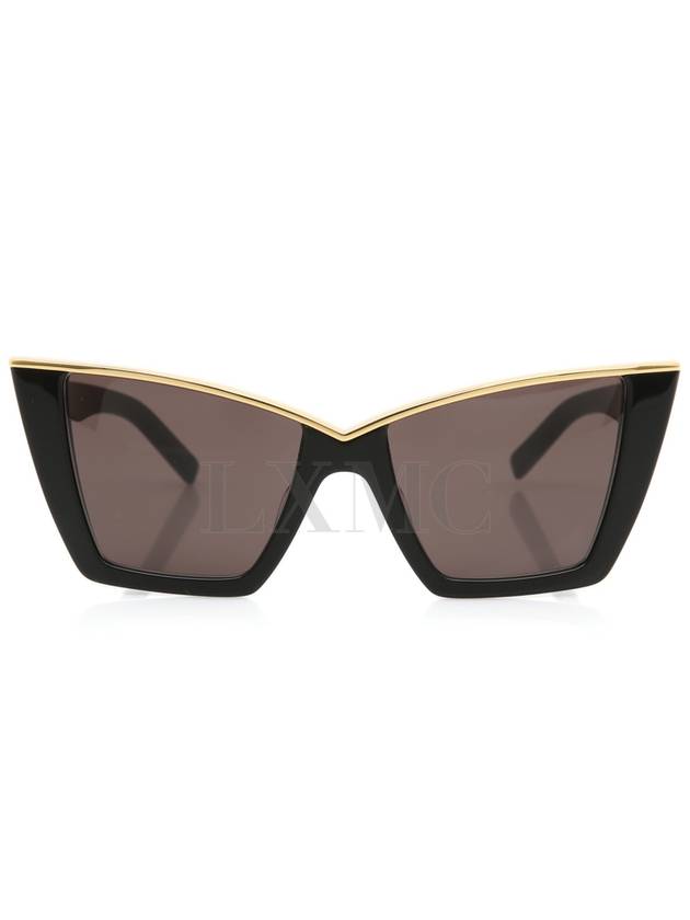 Saint Laurent Cat eye black gold sunglasses SL570