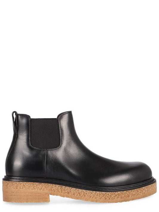 Bottega Veneta Bottega Veneta Haddock Leather Chelsea Boots