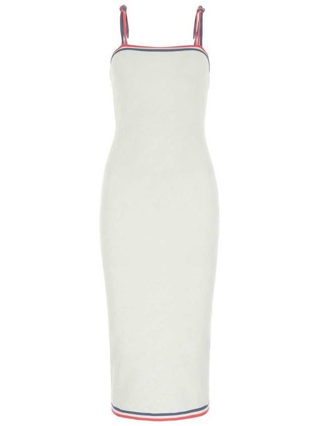 Fendi midi dress FZDB45ANZE F0ZNM WHITE