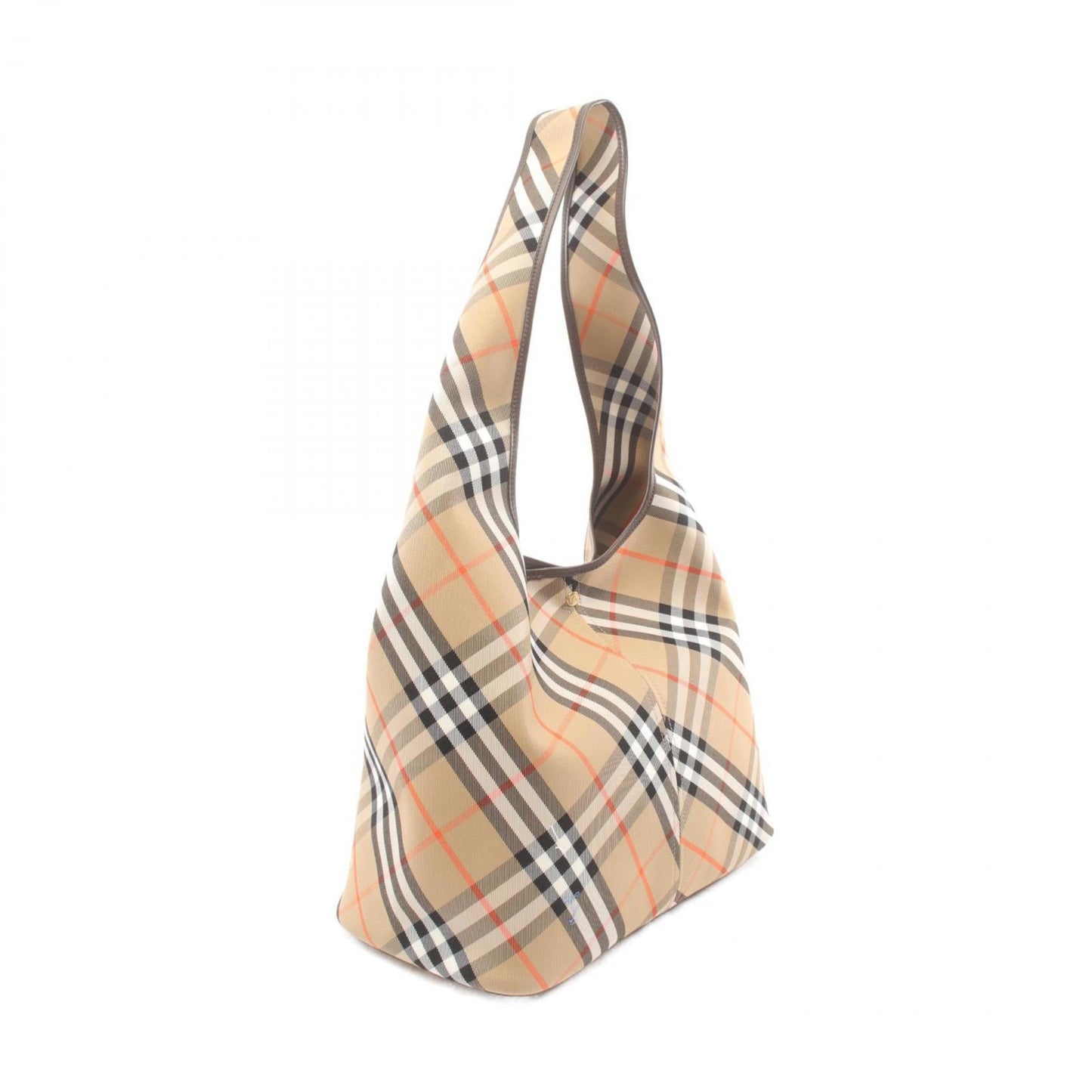 Burberry    Canvas Leather Pouch Shoulder Bag ()