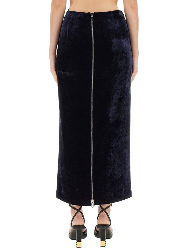 Fendi Short Skirt FQ7517AM3Z F1M2F BLUE