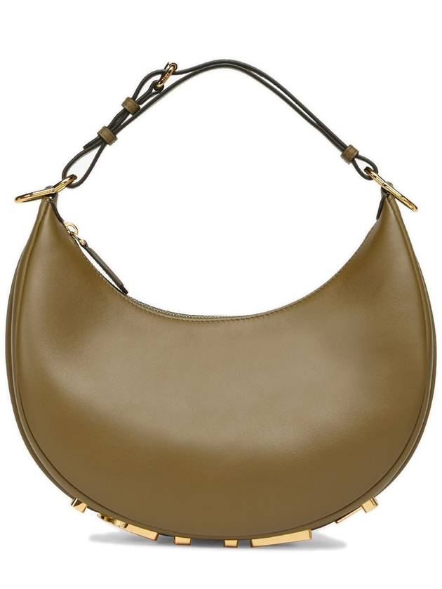 Fendi Fendigraphy Small Hobo Shoulder Bag Green