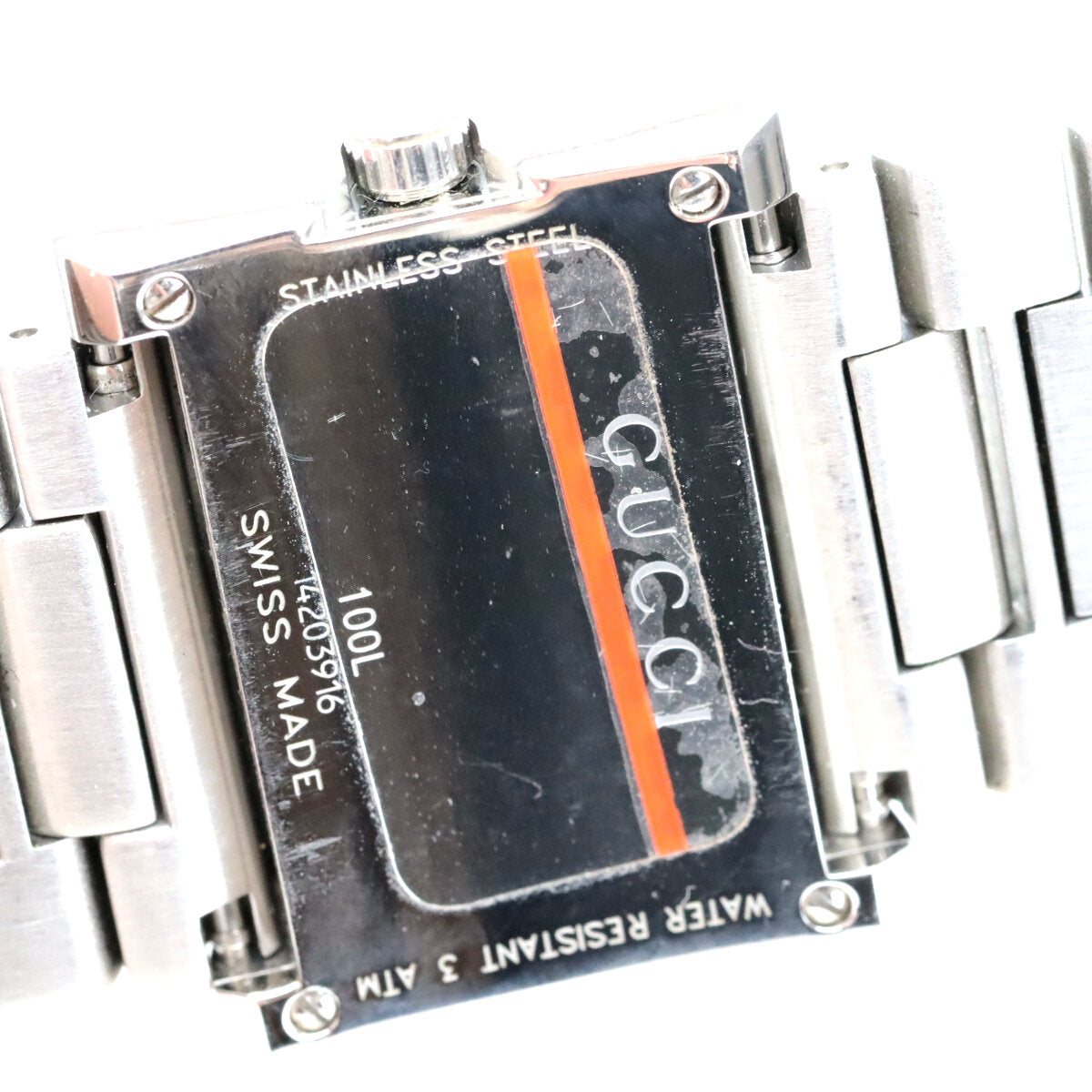 Gucci G Rectangle Stainless Steel