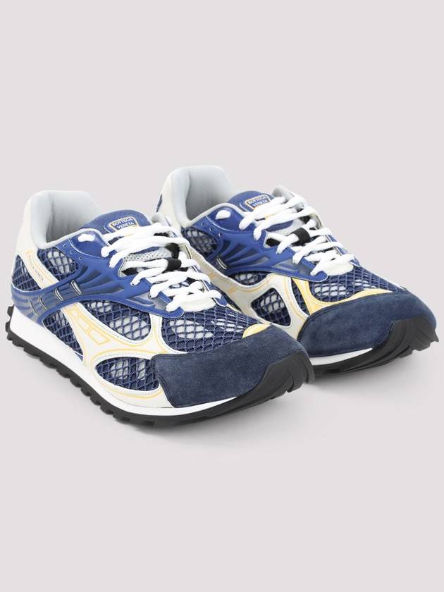 Bottega Veneta Orbit Runner Low Top Sneakers Blue