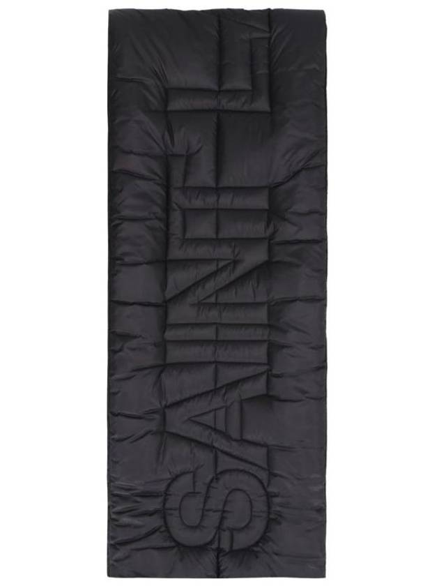 Saint Laurent Muffler Scarf 7579543YO01 1000 BLACK