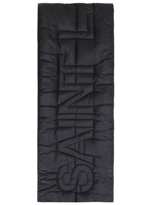Saint Laurent Muffler Scarf 7579543YO01 1000 BLACK