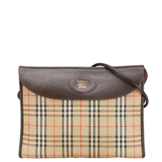 Burberry   Canvas Leather Shoulder Bag ()
