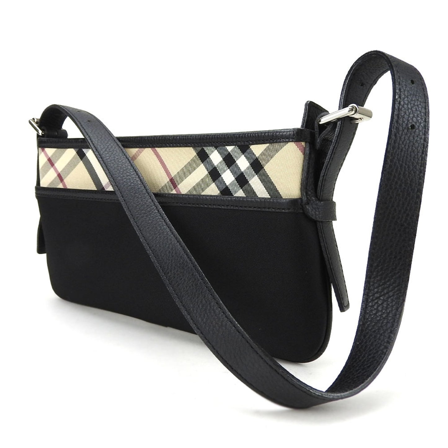 Burberry   Canvas Leather Shoulder Bag ()