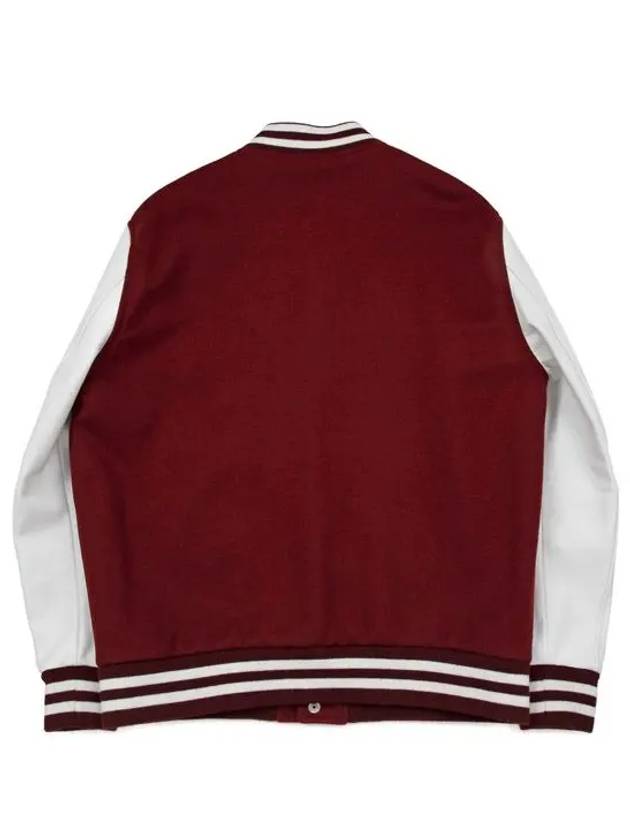 CELINE Double Face Cashmere College Teddy Bomber Jacket Brown