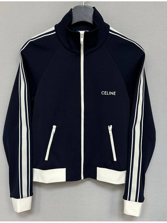 CELINE Logo Crop Track Jacket 77