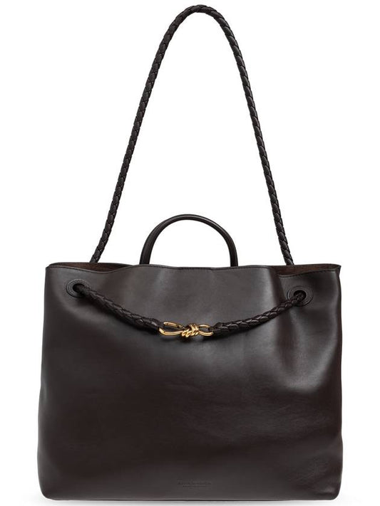 Bottega Veneta Bottega Veneta Andiamo Large Shopper Bag, Women's, Brown