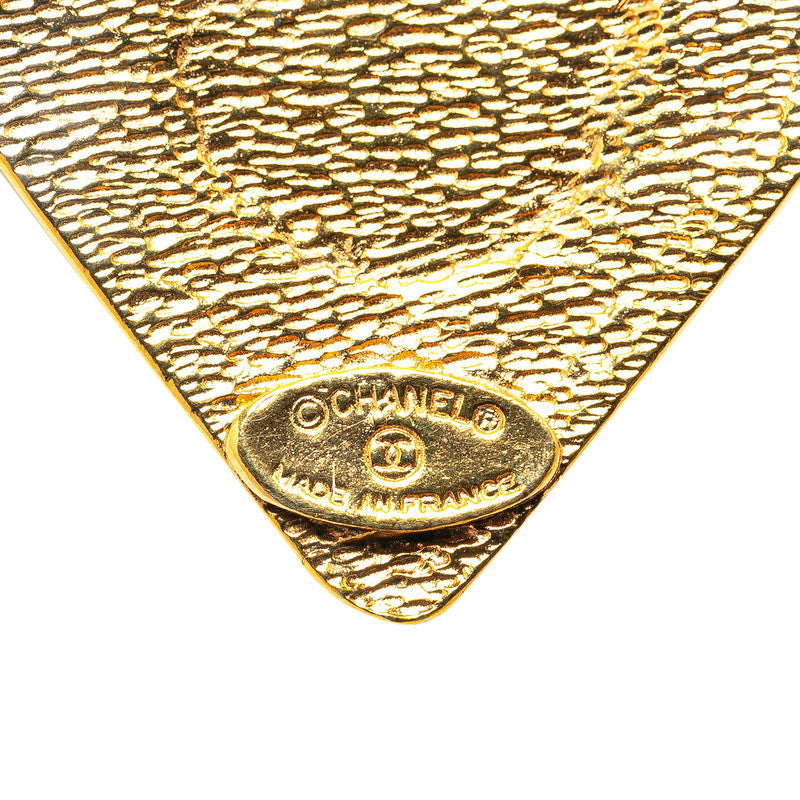 Chanel Coco Mark Diamond Motif Chain Necklace